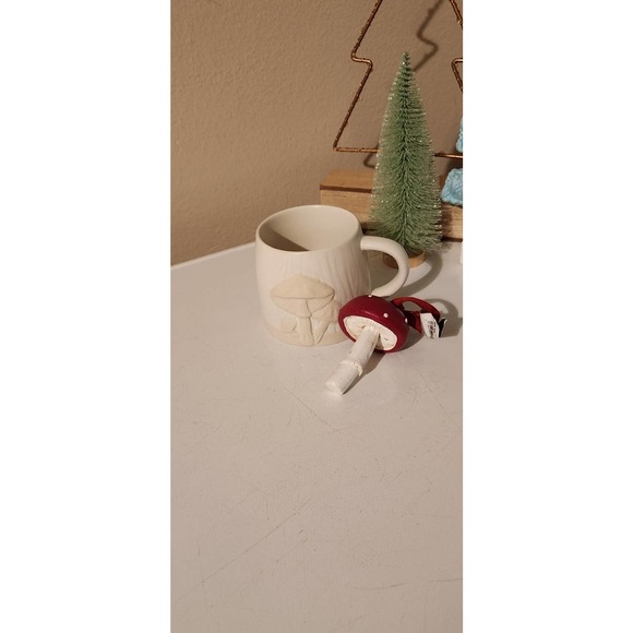 Mushrooms  bundle nwt mug & holiday Christmas all year ornament  decor - Picture 7 of 12